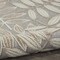 Homeroots 7 x 10 ft. Natural Leaves Indoor & Outdoor Area Rug 384959 - alternate 6